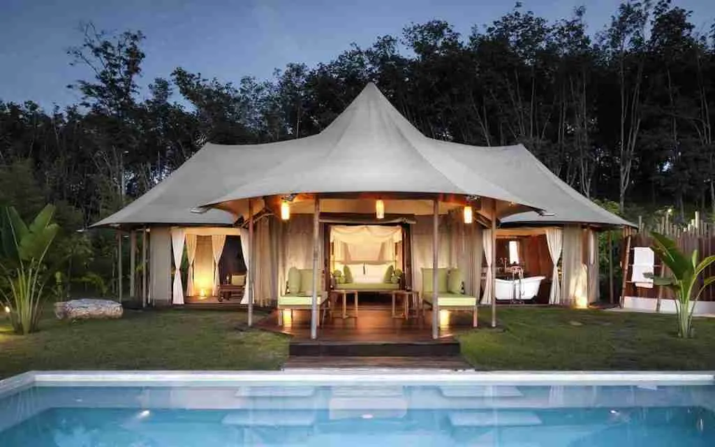 9 hornbills glamping tents at Ko Yao Noi island in Phuket