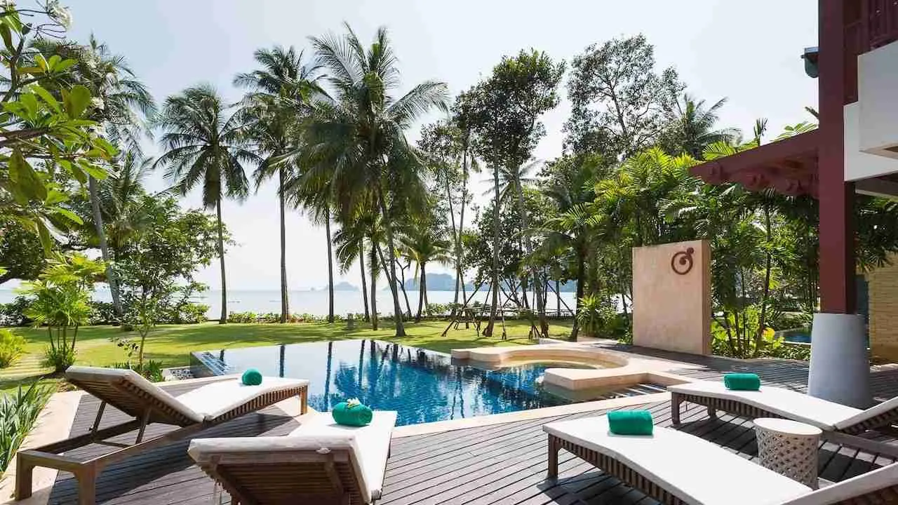 beachfront pool villa at Amatapura Krabi