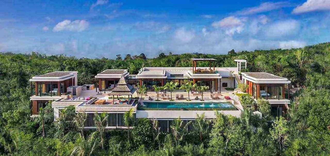 luxury pool villa layan residence at Anantara Phuket