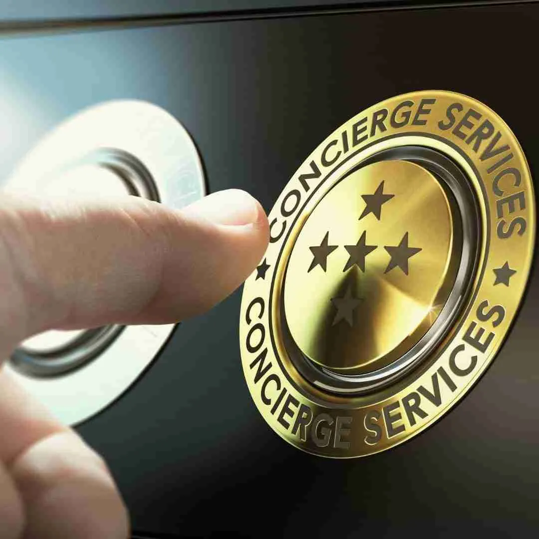 concierge services button