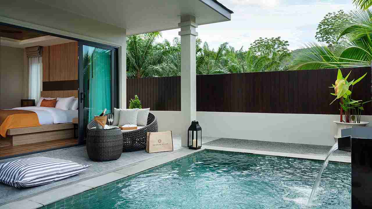 De Malee small pool villa in Krabi