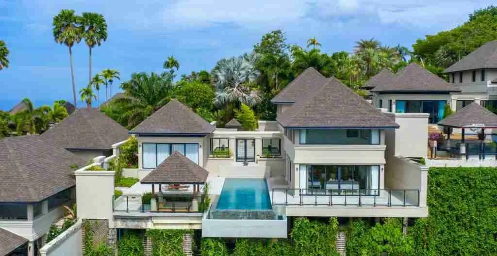 four bedroom villa at The Pavillions Phuket in Thailand