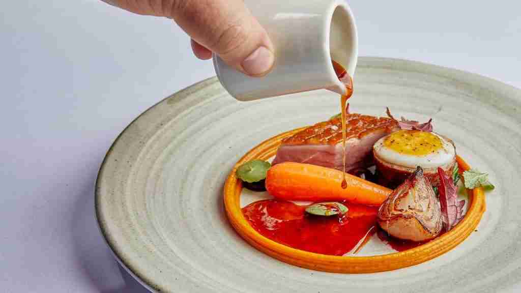 fusion cuisine at the restaurant Mia Bangkok