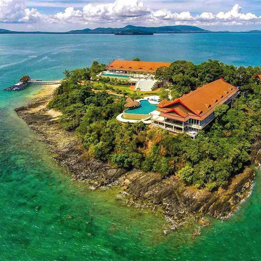 private island in Thailand