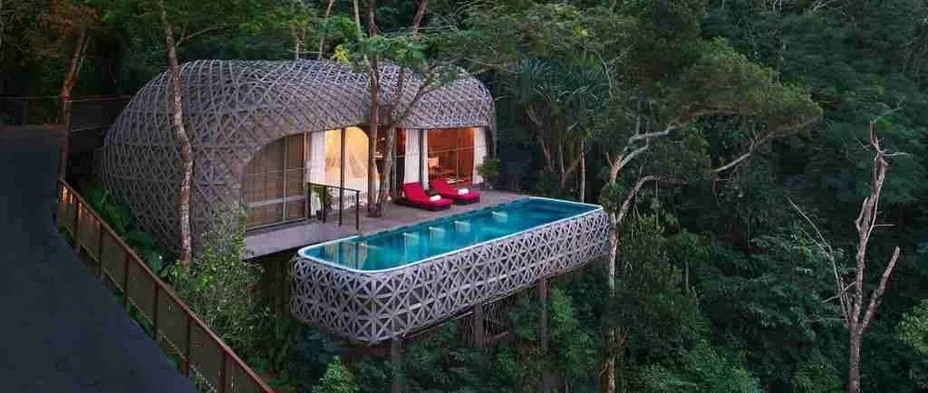 tree villa with private pool at Keemala Phuket resort
