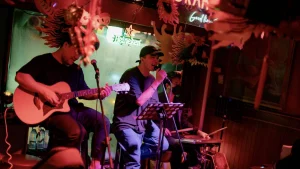 live music event in tuba bar in ekamai in bangkok