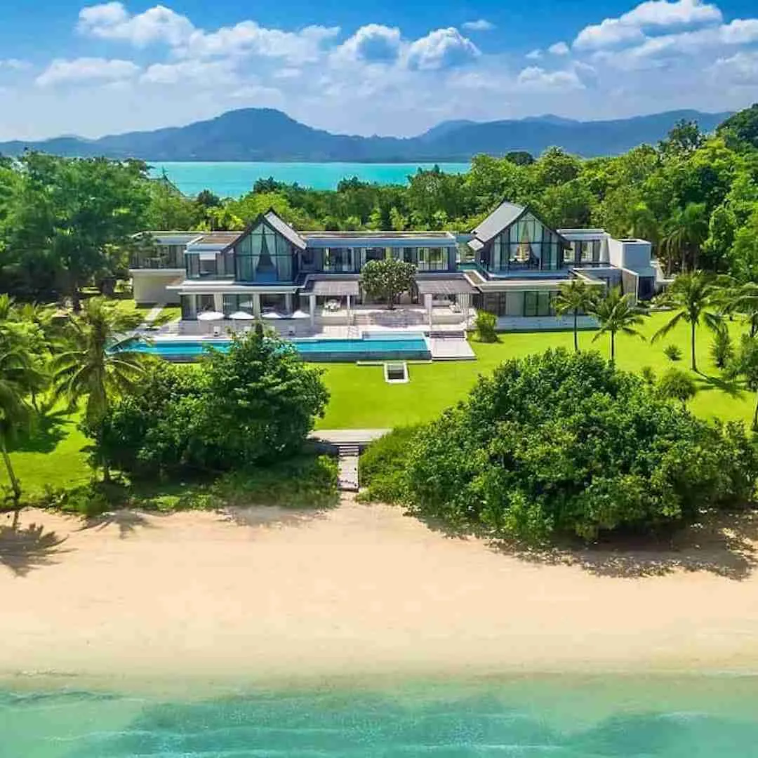 luxury beach villa verai in Phuket Thailand