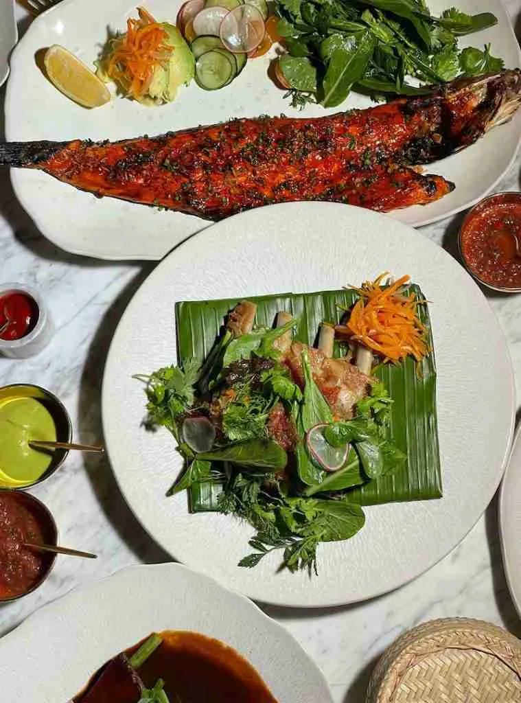 mexican cuisine at the restaurant Ojo Bangkok