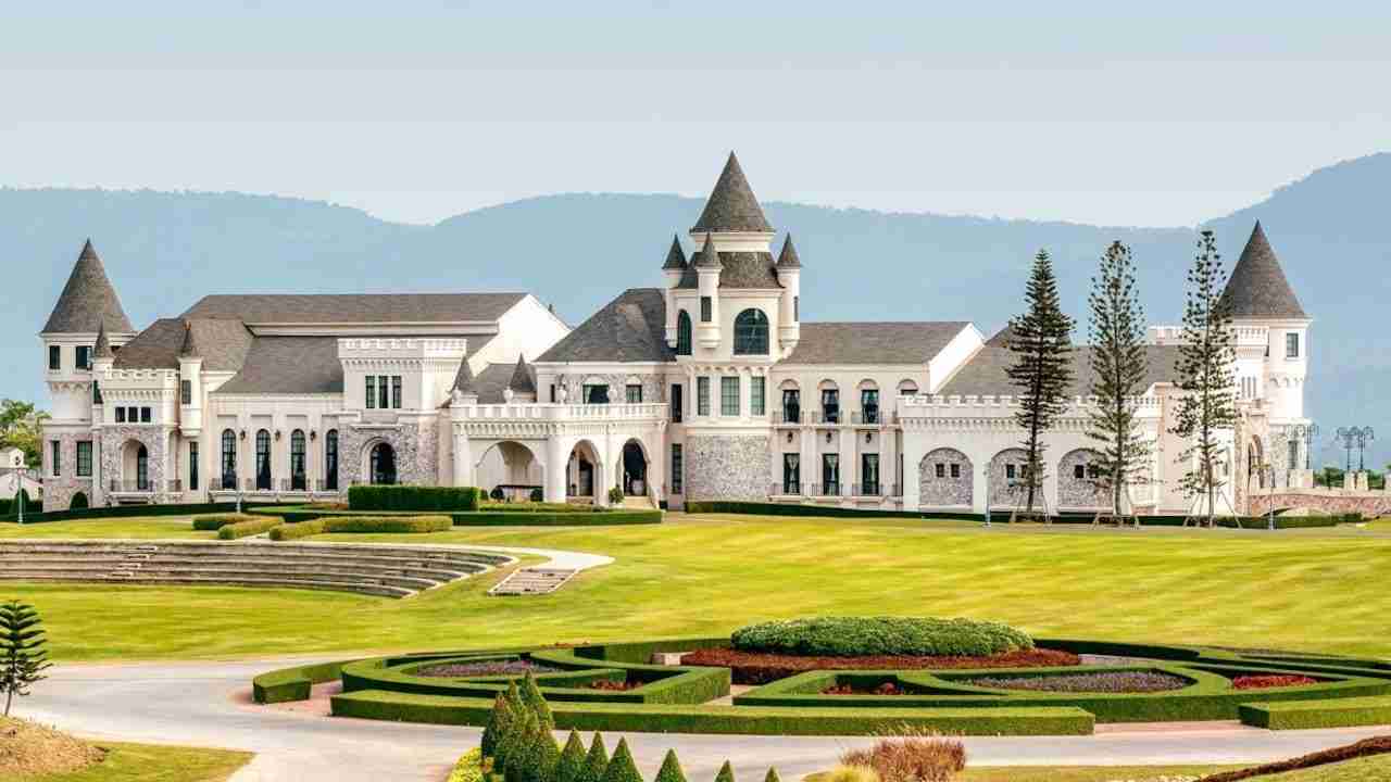 castle at Movenpick resort in Khao Yai in Thailand