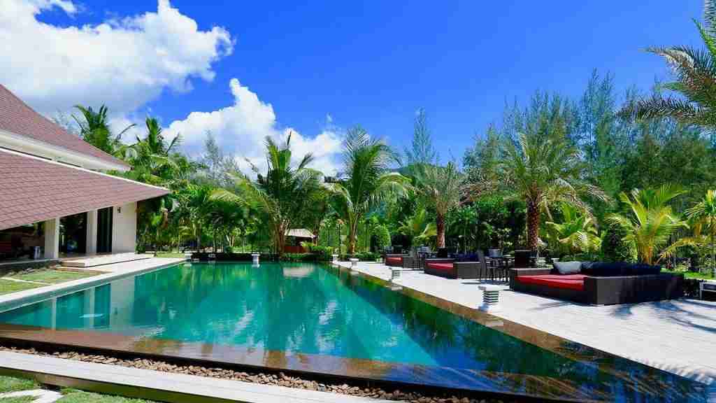 pool at the Marina Sands resort in Koh Chang island in Thailand