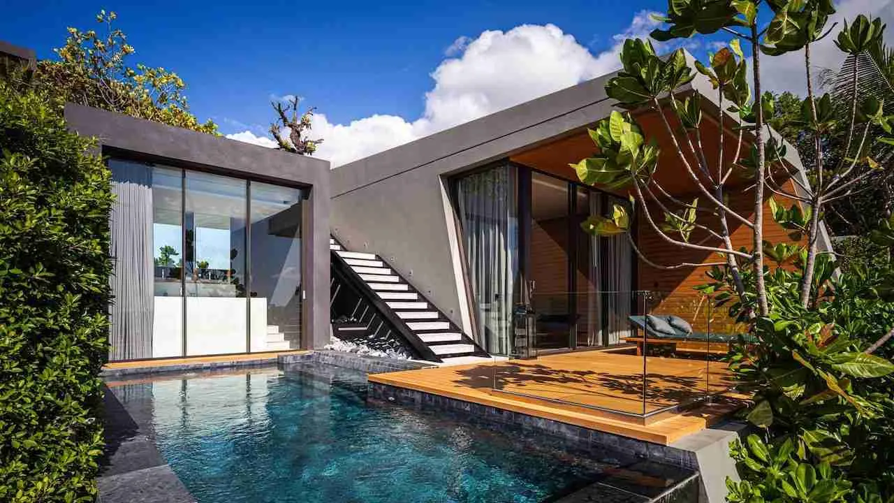 private luxury pool villa with seaview in Pattaya