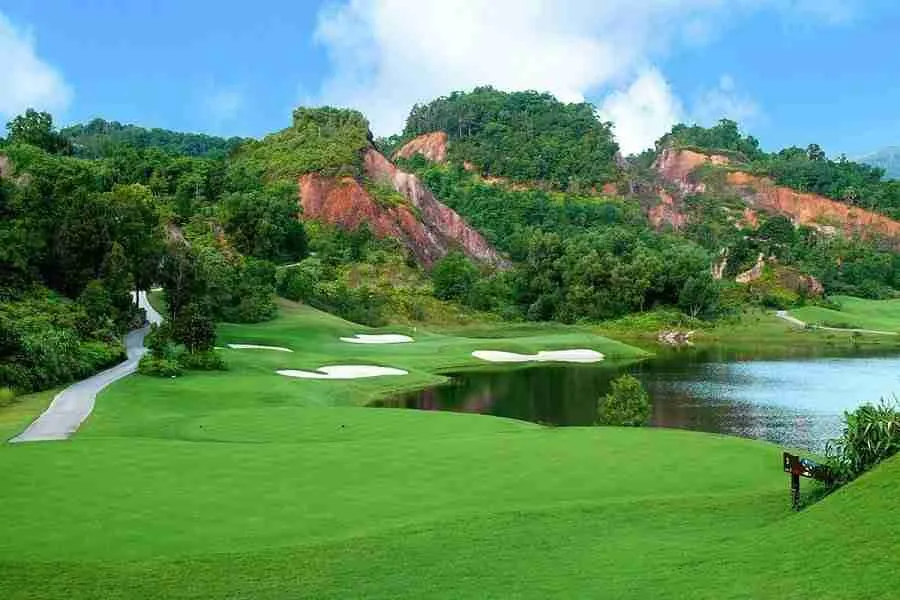 red mountain golf club in Phuket Thailand