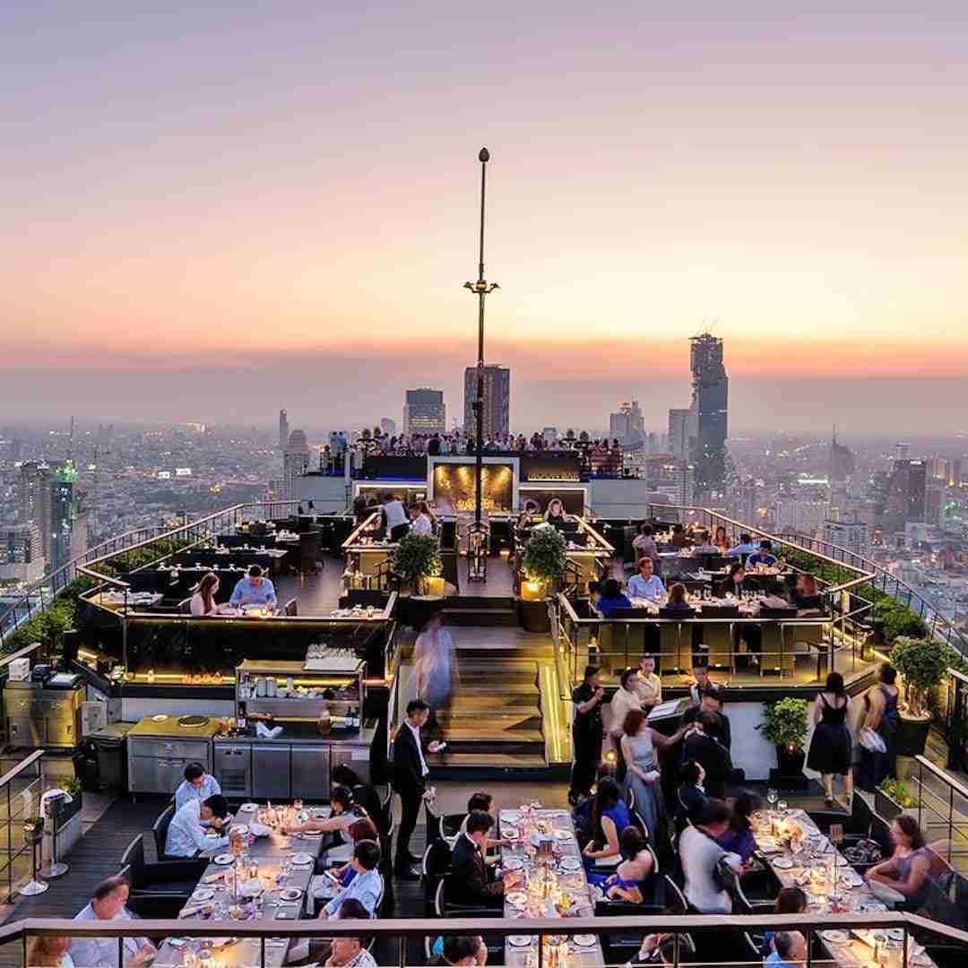 rooftop bar in Bangkok