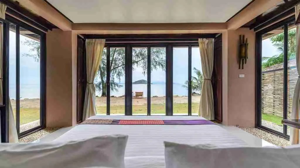 sea view villa at Seavana Beach Resort in Koh Mak island in Thailand