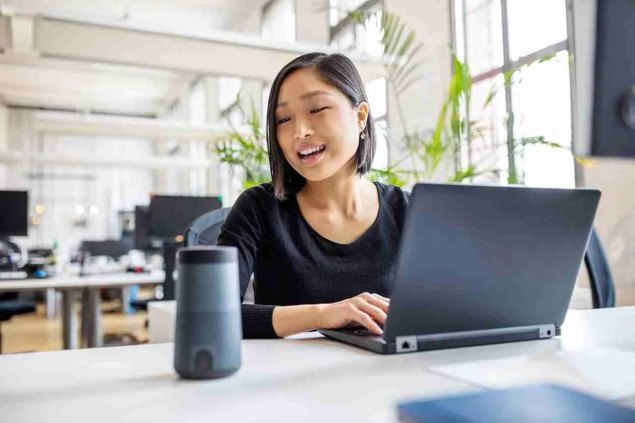 Thai personal assistant at an open office