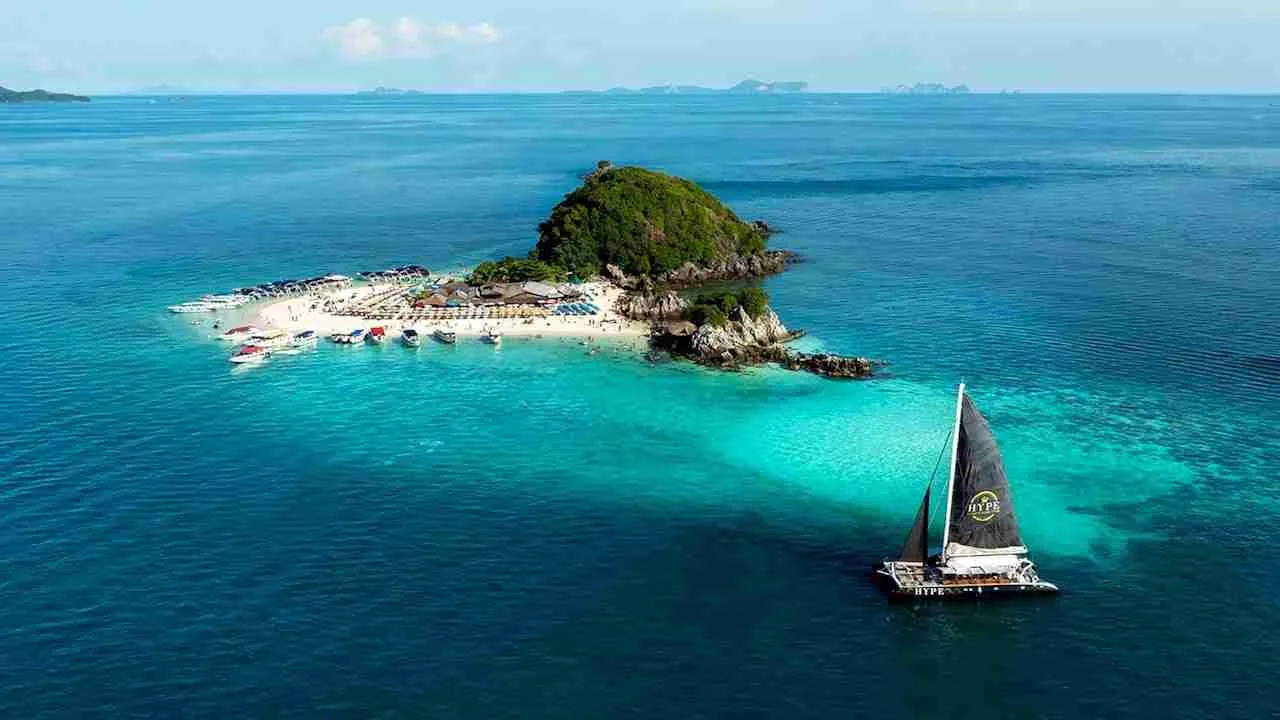 hype sailing boat in Phuket Thailand