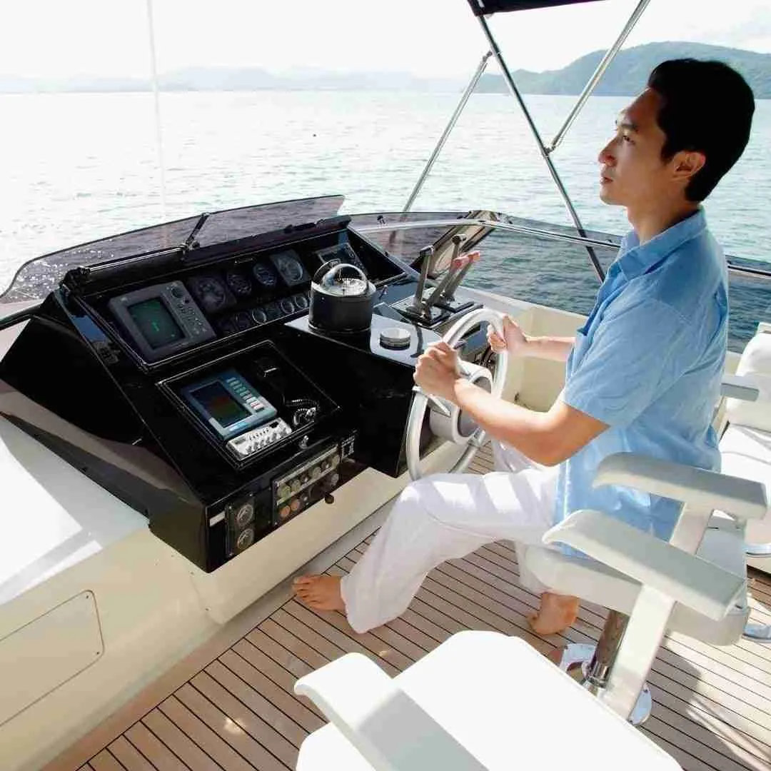 captain of a yacht in Thailand